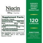 Nature's Bounty, Niacin 500 mg (120 Capsules) - Image 2