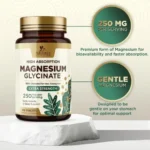 Nature's Nutrition Magnesium Glycinate 250mg (120 Tablets) - Image 5