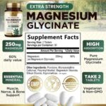 Nature's Nutrition Magnesium Glycinate 250mg (120 Tablets) - Image 2