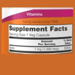 Now Foods Biotin 1000 mcg (100 Capsules) - Image 2