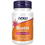 Now Foods Biotin 1000 mcg (100 Capsules)