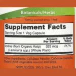 NOW Foods Kelp 325 mcg - 250 Veg Capsules - Image 2