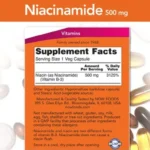 NOW Foods, Niacin 500 mg (100 Capsules) - Image 2