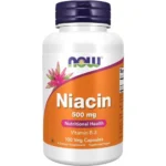NOW Foods, Niacin 500 mg (100 Capsules)