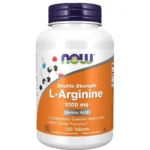 NOW Foods, L-Arginine, Double Strength,1,000 mg, 120 Tablets