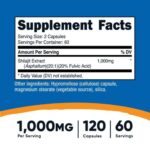 Nutricost Shilajit 1000 mg (120 Capsules) - Image 2