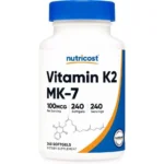 Nutricost Vitamin K2 MK-7 100 mcg (240 Softgels)