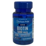 Puritan's Pride Biotin 5000 mcg (60 Capsules)