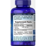 Puritan’s Pride L-Arginine 1000 mg (100 Capsules) - Image 3
