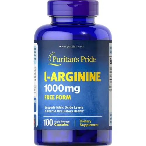 Puritans-Pride-L-arginine-1000-Mg-Capsule-price-in-Bangladesh.jpg Puritan’s Pride L-Arginine 1000 mg (100 Capsules) - Image 1