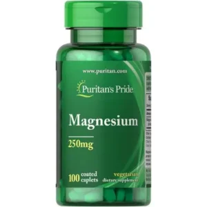 Puritan's Pride Magnesium 250 mg (100 Tablets)