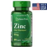 Puritan's Pride Zinc 50 mg (100 Tablets)