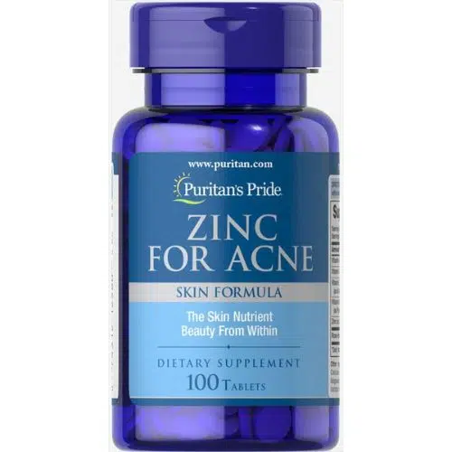 Puritans-Pride-Zinc-for-Acne-Tablet-Price-in-Bangladesh.jpg Puritan's Pride Zinc for Acne (100 Tablets) - Image 1