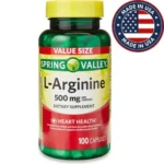 Spring Valley L-Arginine 500mg (100 Capsules)
