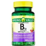 Spring Valley Vitamin B12 500 mcg (200 Tablets)