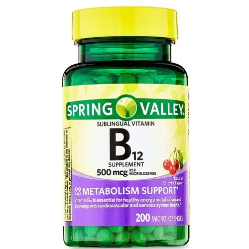 Spring-Valley-Vitamin-B12-500-mcg-Price-in-Bangladesh-1.jpg Spring Valley Vitamin B12 500 mcg (200 Tablets) - Image 1