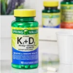 Spring Valley Vitamin K2 (90mcg) + D3 (125mcg) 90 Capsule - Image 3