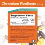 NOW Foods, Chromium Picolinate 200 mcg (250 Veg Capsules) - Image 2