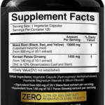 X Gold Health Maca + Panax Ginseng Ultra Concentrated (120 Capsules) - Image 3