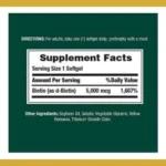 Nature’s Bounty Biotin 5,000 mcg, 72 Soft gels - Image 2