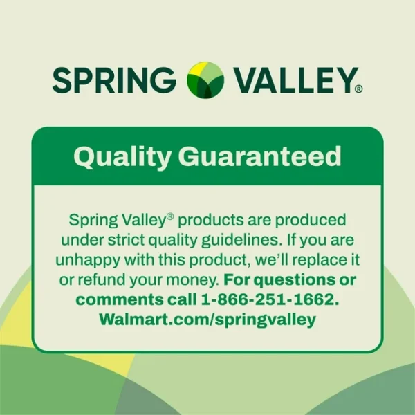 Spring Valley Vitamin D3, 25mcg, 1,000 IU – 100 Softgels - Image 3