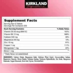 Kirkland Signature, Calcium Citrate Magnesium and Zinc, 500 Tablets - Image 2