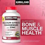 Kirkland Signature, Calcium Citrate Magnesium and Zinc, 500 Tablets - Image 3