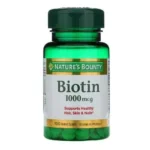 Nature's Bounty Biotin 1,000 mcg (100 Tablets)