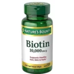 Nature's Bounty Biotin 10,000 mcg 120 Softgels