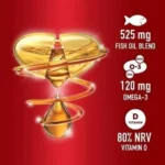Seven Seas Cod Liver Oil One-A-Day (120 Capsules) - Image 2