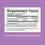 Sports Research, Biotin with Coconut Oil, 5,000 mcg, 120 Softgels - Image 2