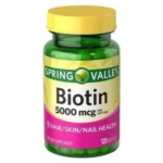 Spring Valley Biotin 5,000 mcg, 120 Tablets