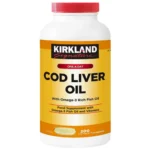 Kirkland Signature Cod Liver Oil + Omega 3 - 1150mg (200 Softgels)