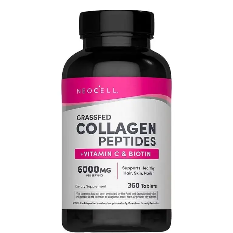 1-1-768x768 NeoCell Grassfed Collagen Peptides + C & Biotin 360 Tablets - Image 1