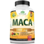 NaturaLife Labs Organic Maca 1900 mg 150 Capsules
