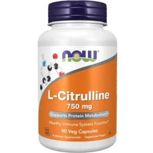 NOW Foods L-Citrulline 750 mg 90 Veg Capsules