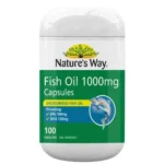Nature’s Way Odourless Fish Oil 1000mg (100 Capsules)