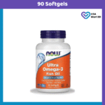 NOW Foods, Double Strength DHA-500 Fish Oil (90 Softgels)