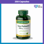 Nature’s Bounty Saw Palmetto 450mg (250 Capsules)