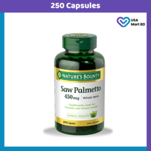 Nature’s Bounty Saw Palmetto 450mg (250 Capsules)