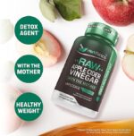 HerbTonics Raw Apple Cider Vinegar with The Mother Unfiltered 1500 mg 120 Vegetarian Capsules - Image 3