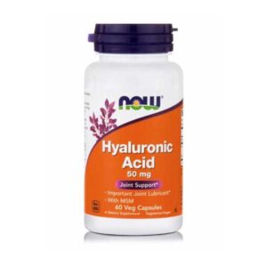NOW Foods, Hyaluronic Acid 50 mg, 60 Capsules