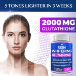 Skin Whitening Glutathione 2000mg (120 Capsules) - Image 2