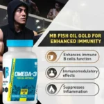 Muscle Rulz Omega-3 Fish Oil, 1000 mg, (100 Softgels) - Image 4