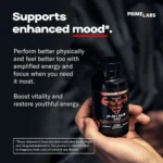 Prime Labs Prime Test – Testosterone Supplement for Men – Test, Vitality, & Energy Booster – 60 Capsules - Image 2