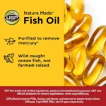 Nature Made Fish Oil Omega-3 1200mg (100 Softgels) - Image 4