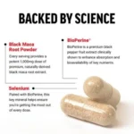 Force Factor Black Maca (90 Capsules) - Image 2