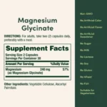 Nature’s Bounty Magnesium Glycinate 240mg- (60 Capsules) - Image 3