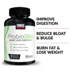 Force Factor ProbioSlim for Weight Loss (120 Capsules) | Weight Loss Essentials Probiotic - Image 2