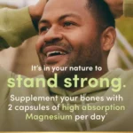 Nature’s Bounty Magnesium Glycinate 240mg- (60 Capsules) - Image 4